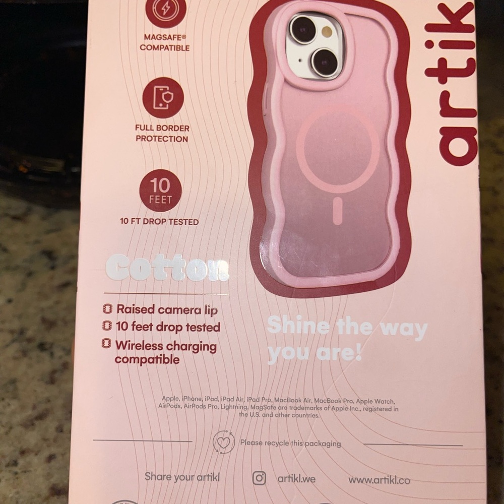 MagSafe Compatible Pink iPhone Case